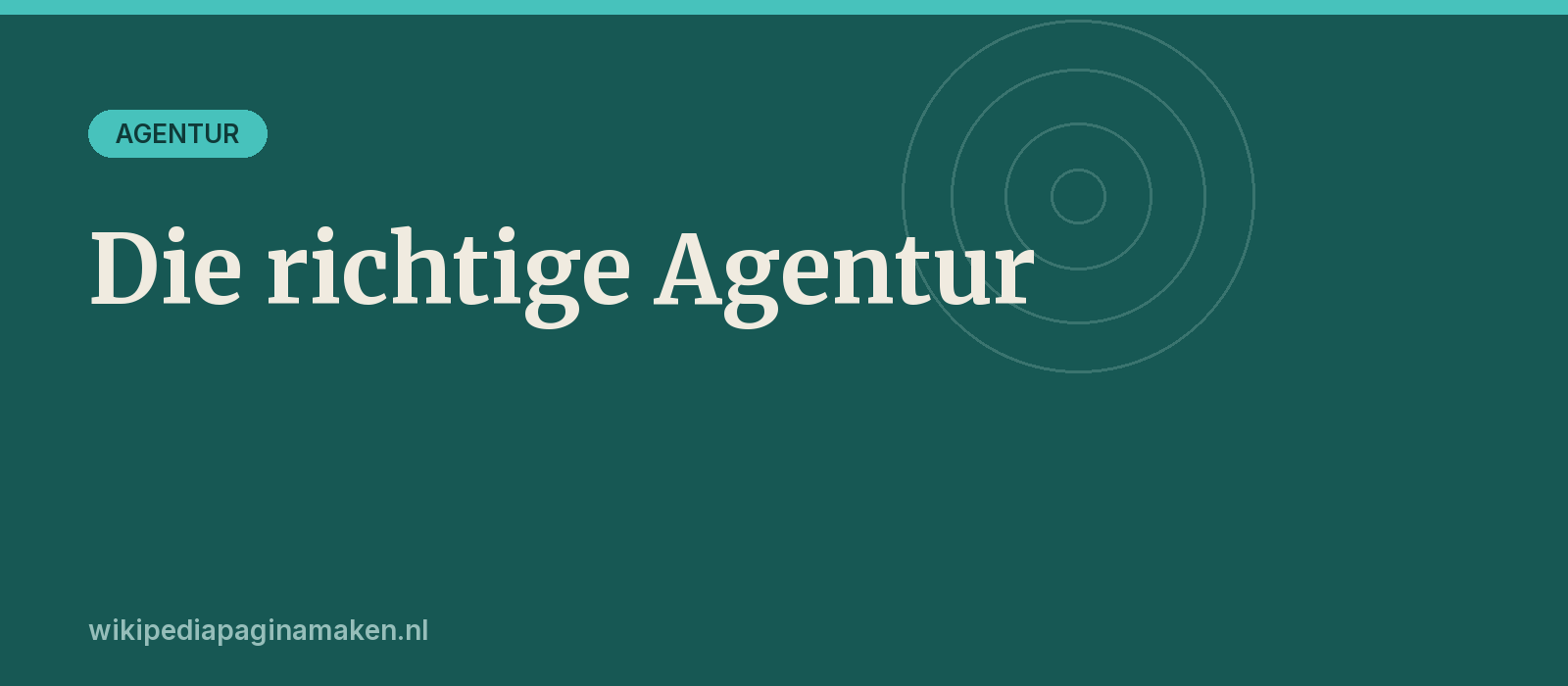 Wikipedia Agentur