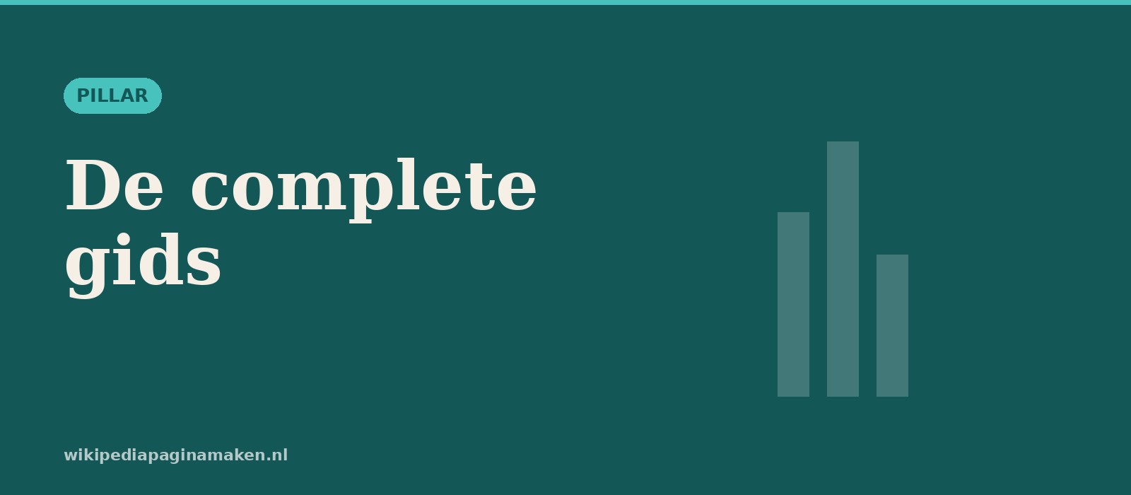 Wikipedia pagina laten maken — de complete gids